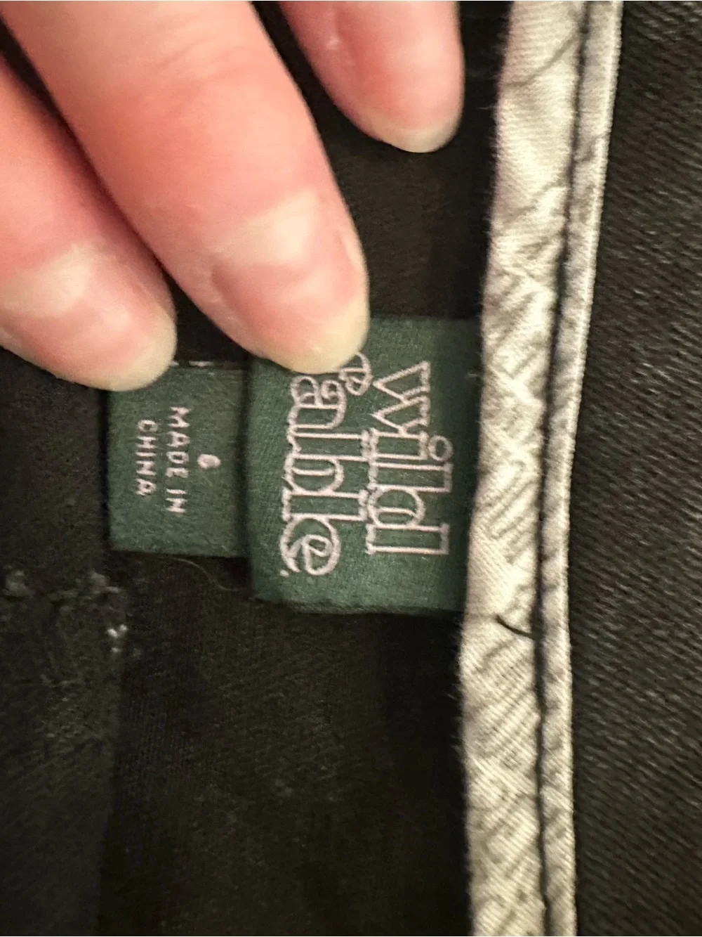 wild fable chic black